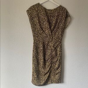 Carolina Herrera Leopard Print Women's Dress